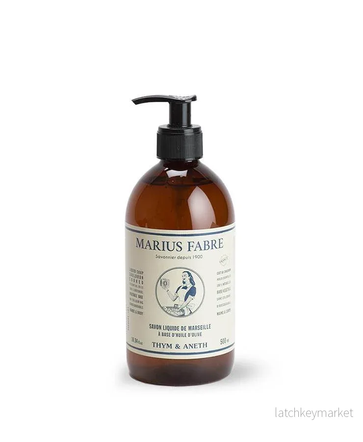 Marius Fabre Marseille Soap Thyme & Dill Marius Fabre Marseille Soap Thyme & Dill