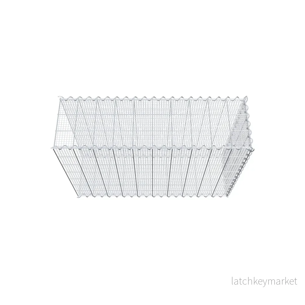 Sandodlingsgabion typ 2 100 cm x 70 cm x 30 cm (L x H x D), maskstorlek 10 cm x 10 cm, spiral - Bild 3