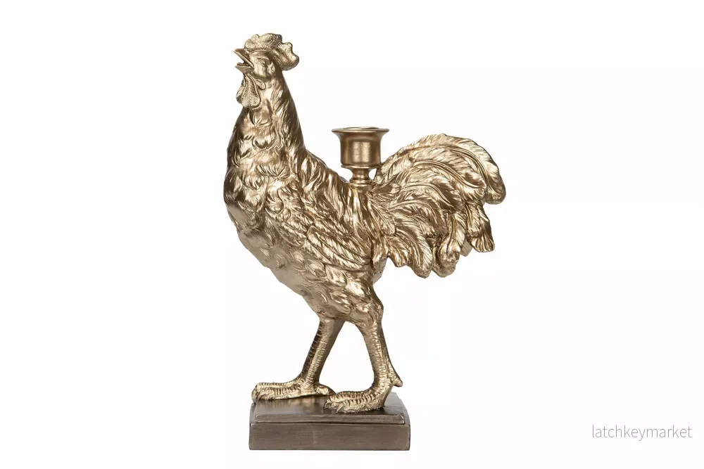 Ljusstake Tupp Champagne Poly REA Ljusstake Tupp Champagne Poly REA