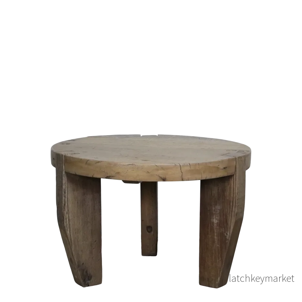 Chic Antique Soffbord H48/Ø72 cm natur - Bild 2
