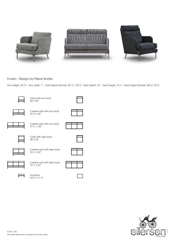 Eilersen Funen high back soffa - Bild 2
