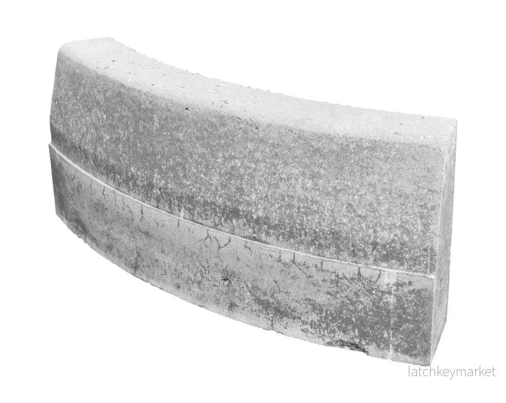 Gatukantstöd Konvex 0,5m 780×90/120×300 Gatukantstöd Konvex 0,5m 780×90/120×300
