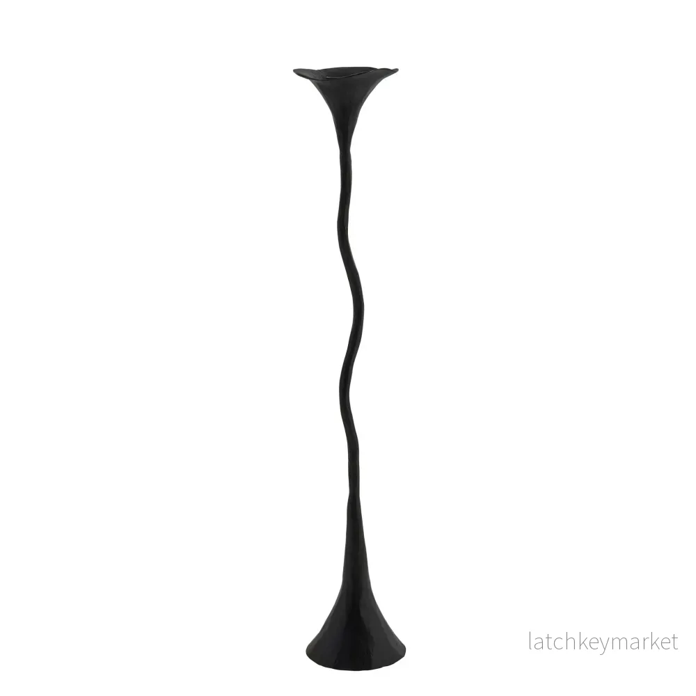 Cala ljushållare H42 cm. svart Cala ljushållare H42 cm. svart
