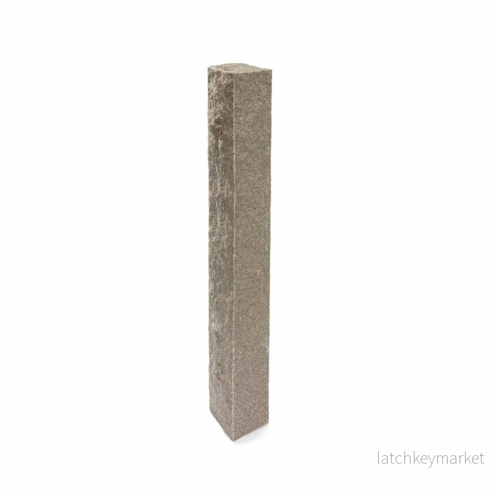 Granitstolpe Bohus Grå Råhuggen 1500x200x200