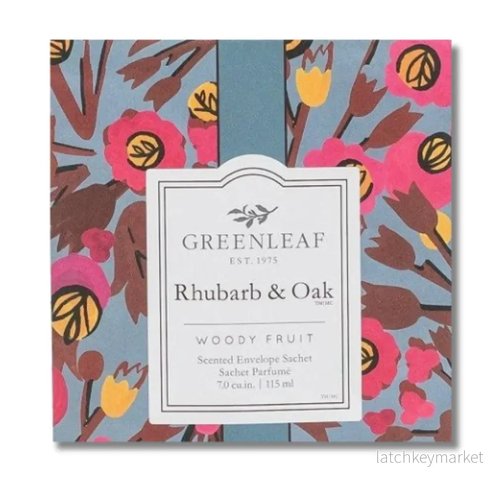 DOFTPÅSE GREENLEAF-RHUBARB & OAK DOFTPÅSE GREENLEAF-RHUBARB & OAK