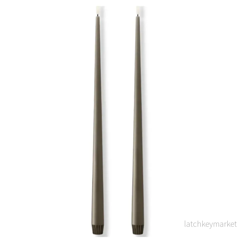 ESTER & ERIK LED ljus 2 pack Caviar 40CM ESTER & ERIK LED ljus 2 pack Caviar 40CM