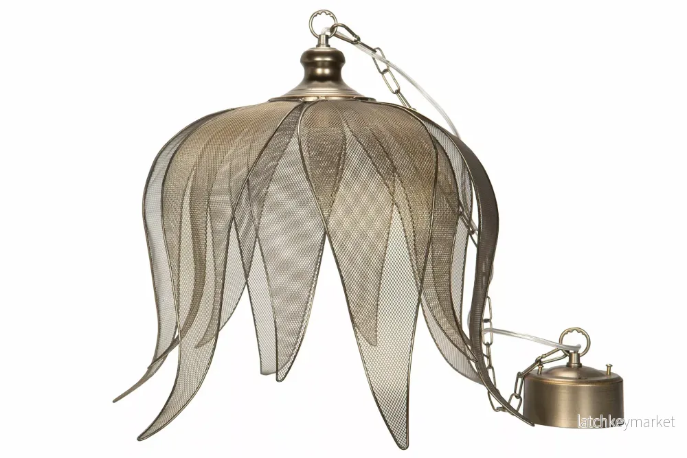 Taklampa Grace Antik Mässing 50x47cm HH Taklampa Grace Antik Mässing 50x47cm HH