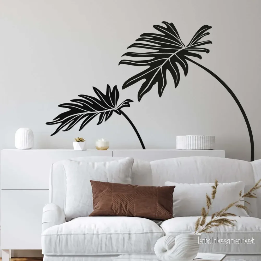 Väggdekor monstera blad Väggdekor monstera blad