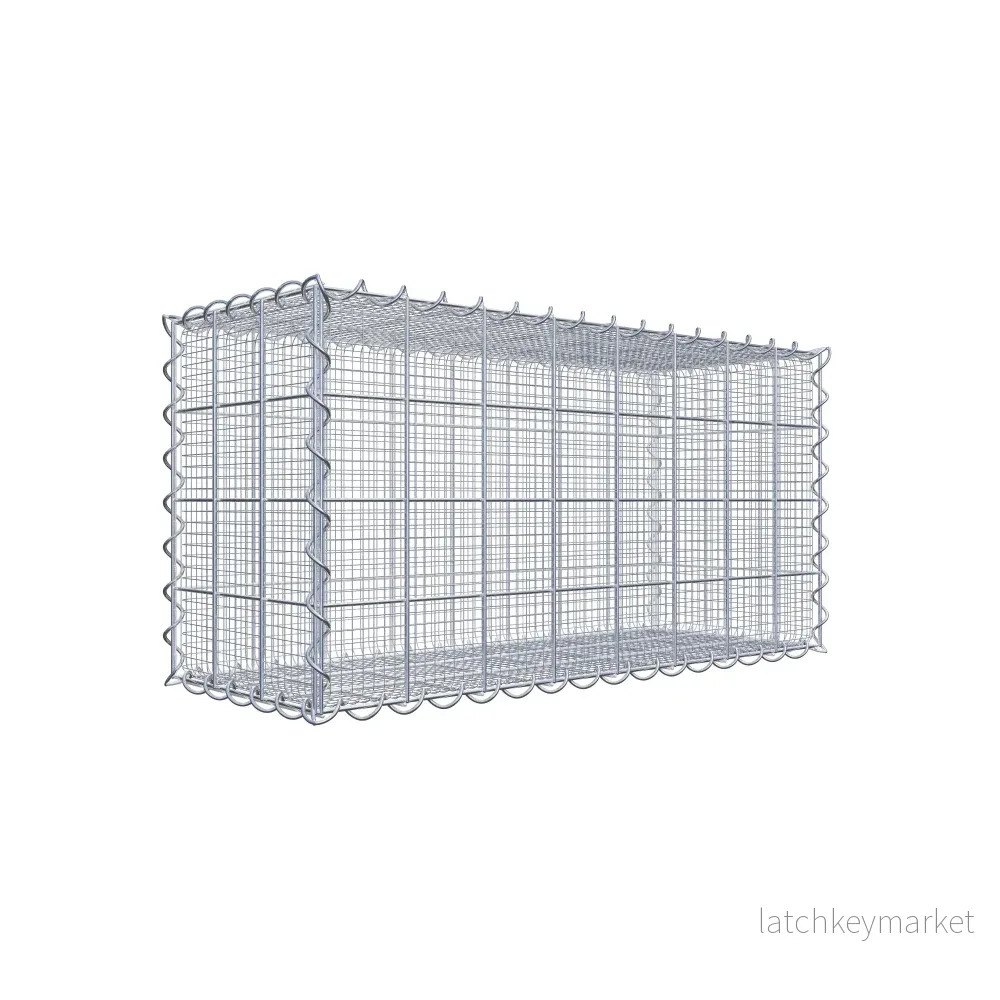 Sandgabion 80 cm x 40 cm x 30 cm (L x H x D), maskstorlek 10 cm x 10 cm, spiral Sandgabion 80 cm x 40 cm x 30 cm (L x H x D), maskstorlek 10 cm x 10 cm, spiral
