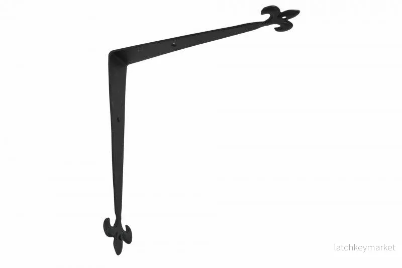 Vägghylla Hyllkonsol Svart Metall 25x6x25cm REA Vägghylla Hyllkonsol Svart Metall 25x6x25cm REA
