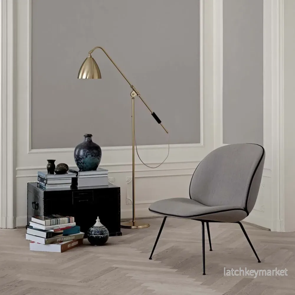 Beetle Lounge Chair Conic Base Black Matt - Bild 2