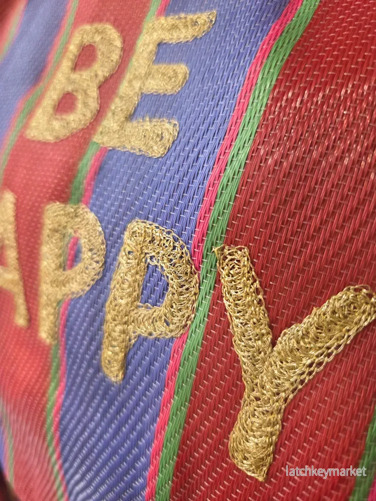 Mesh Shopper (L) - "Be Happy" - Bild 3