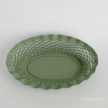Bread Basket Medium Olive Green