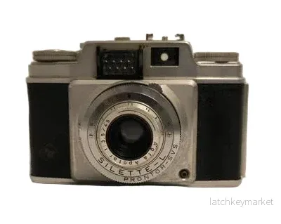 Vintage analog kamera Agfa Silette 1950 tal Vintage analog kamera Agfa Silette 1950 tal