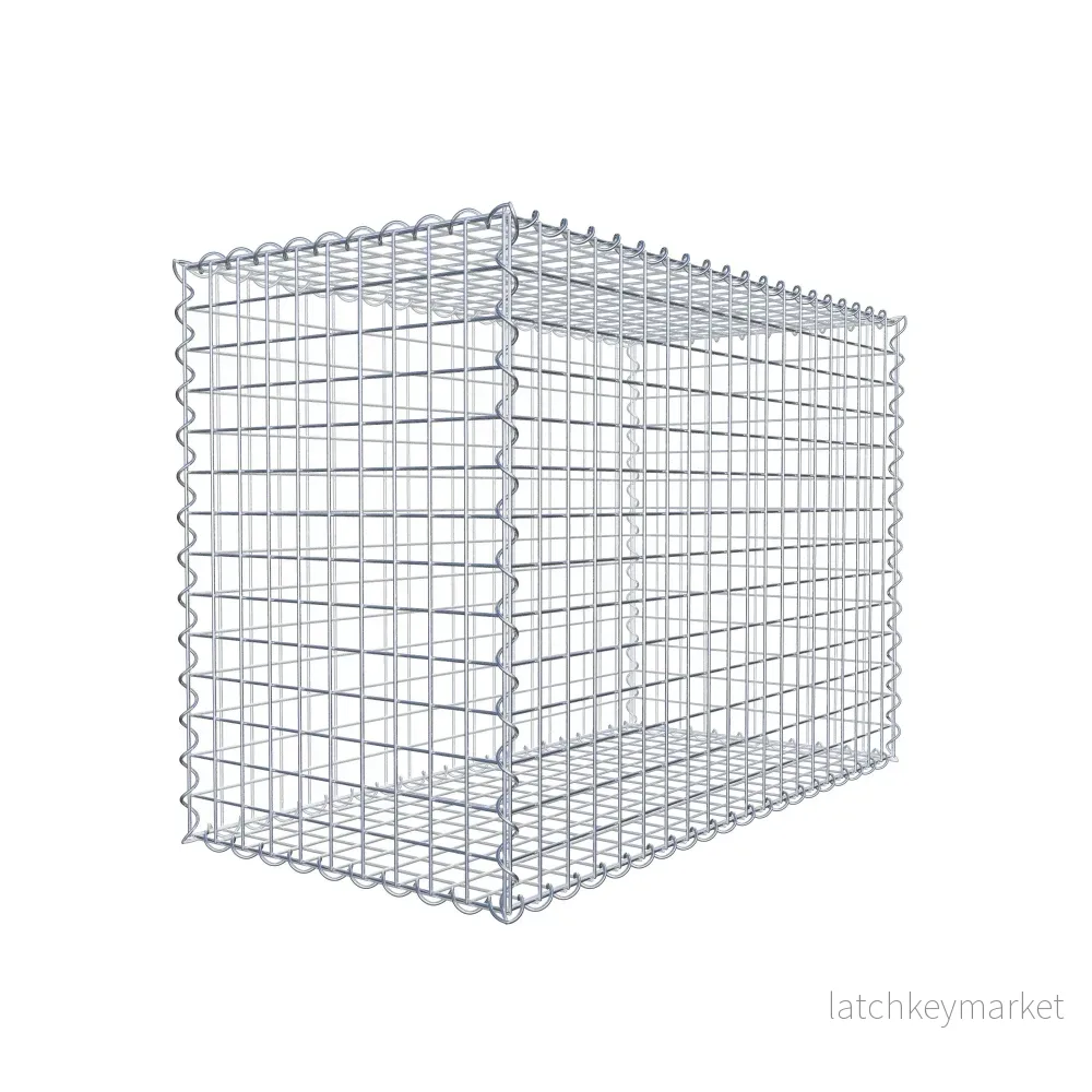 Gabion 100 cm x 70 cm x 50 cm (L x H x D), maskstorlek 5 cm x 5 cm, spiral
