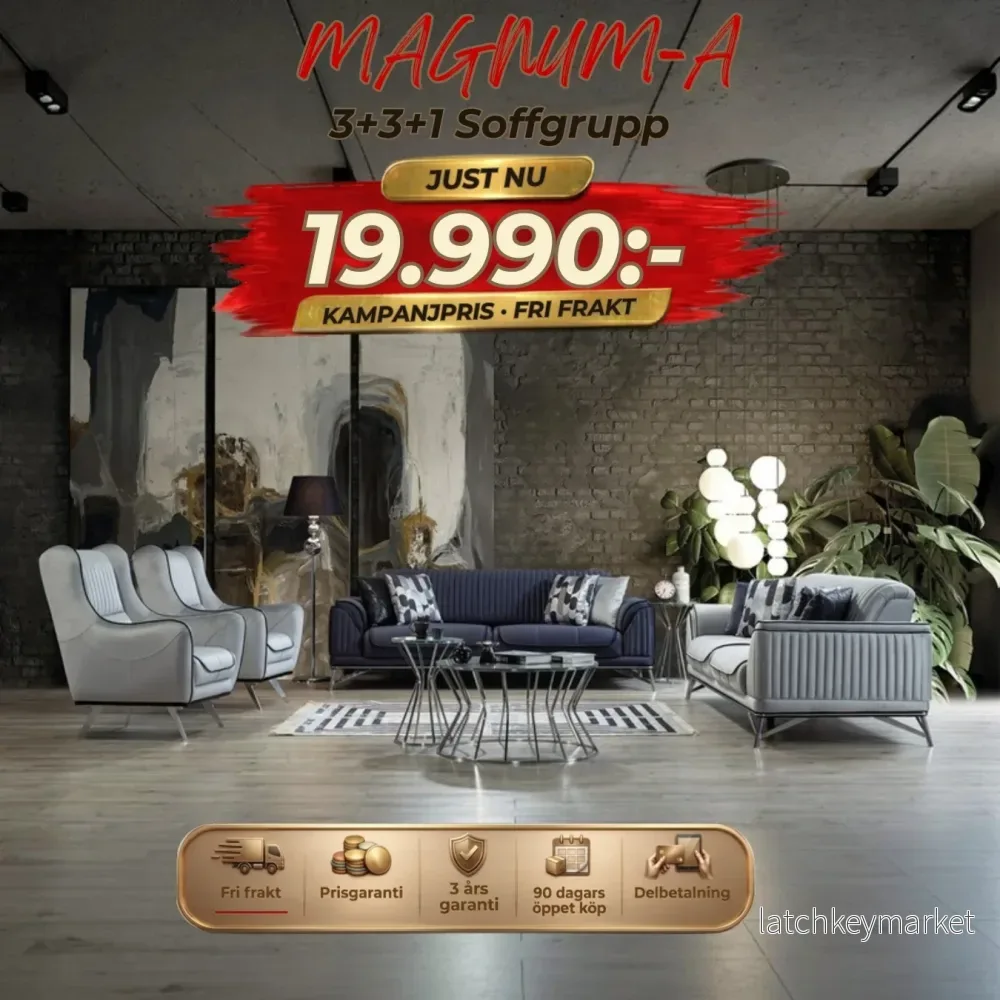 Magnum-A 3+3+1 Soffgrupp Magnum-A 3+3+1 Soffgrupp