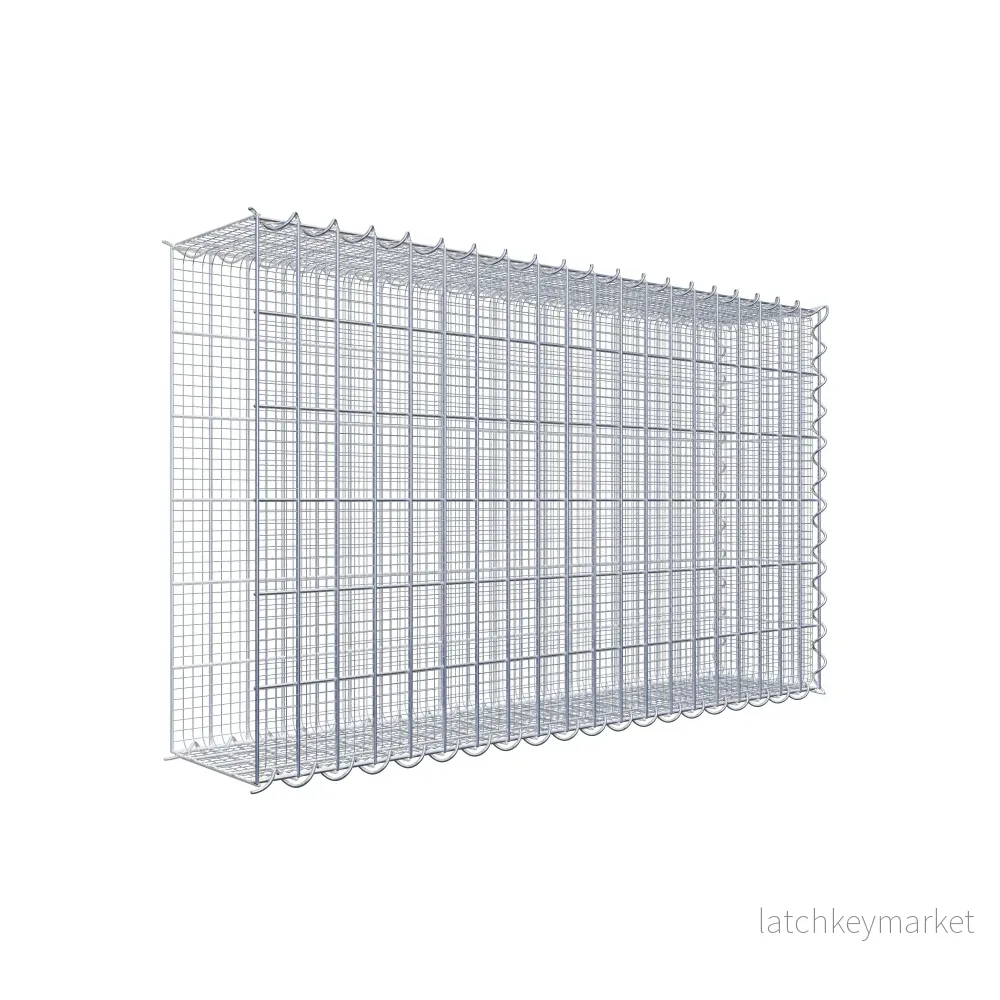 Sandodlingsgabion typ 2 100 cm x 60 cm x 20 cm (L x H x D), maskstorlek 5 cm x 10 cm, spiral