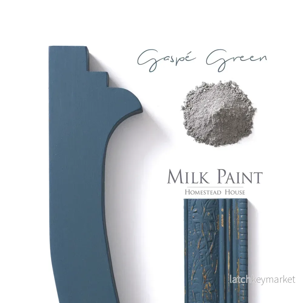 Milk paint Gaspe Green- Homestead House Milk paint Gaspe Green- Homestead House
