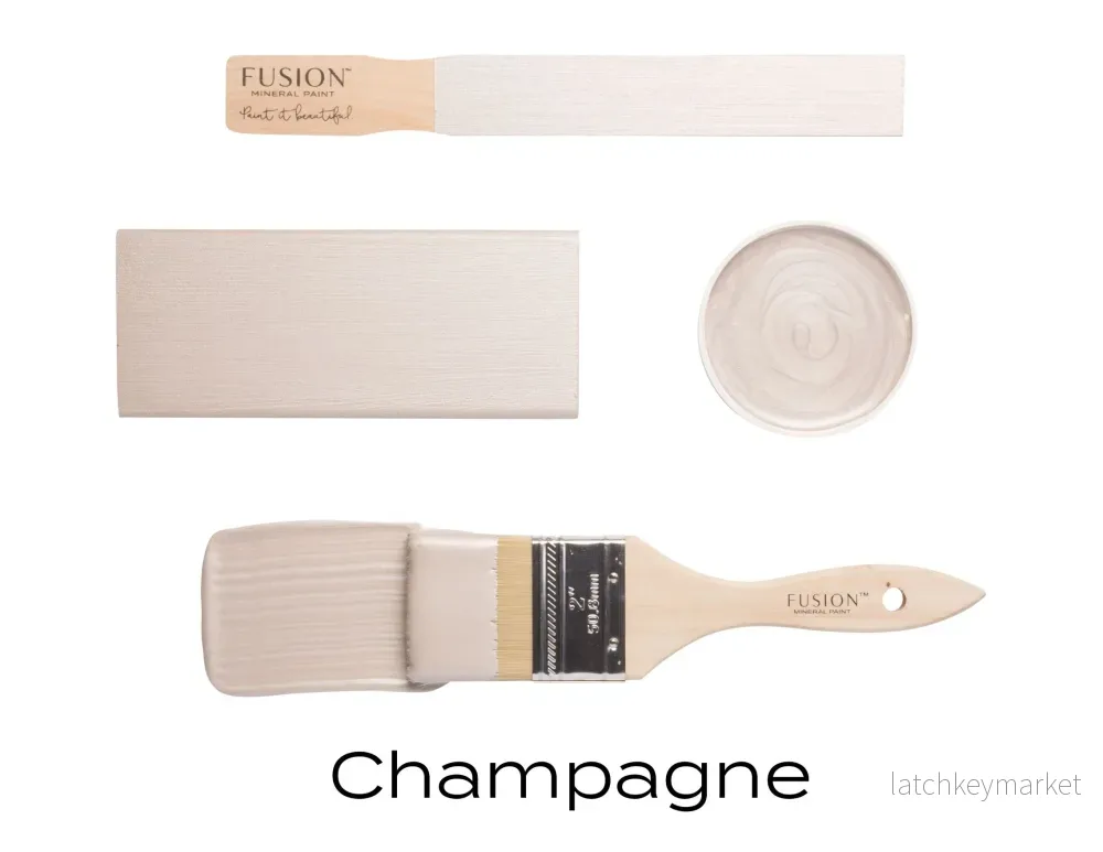 Fusion Mineral Paint Metallics Champagne Fusion Mineral Paint Metallics Champagne