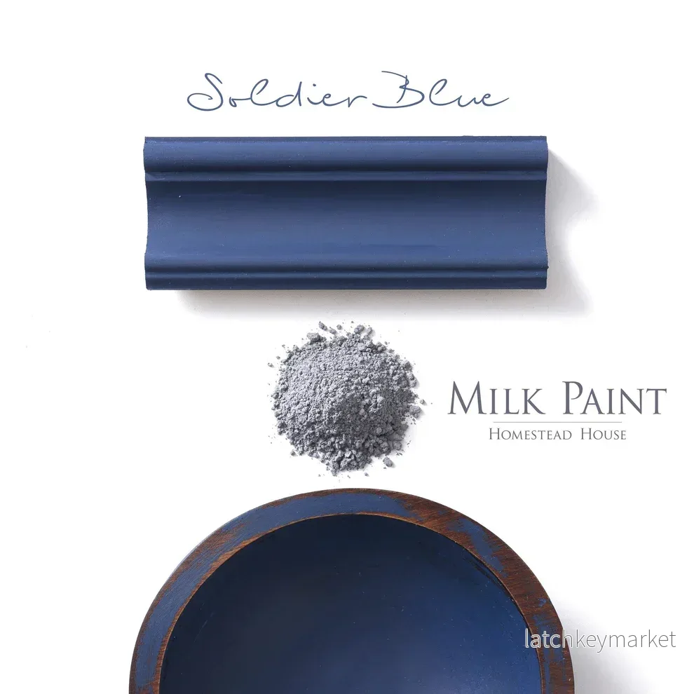 Milk paint Soldier Blue- Homestead House Milk paint Soldier Blue- Homestead House