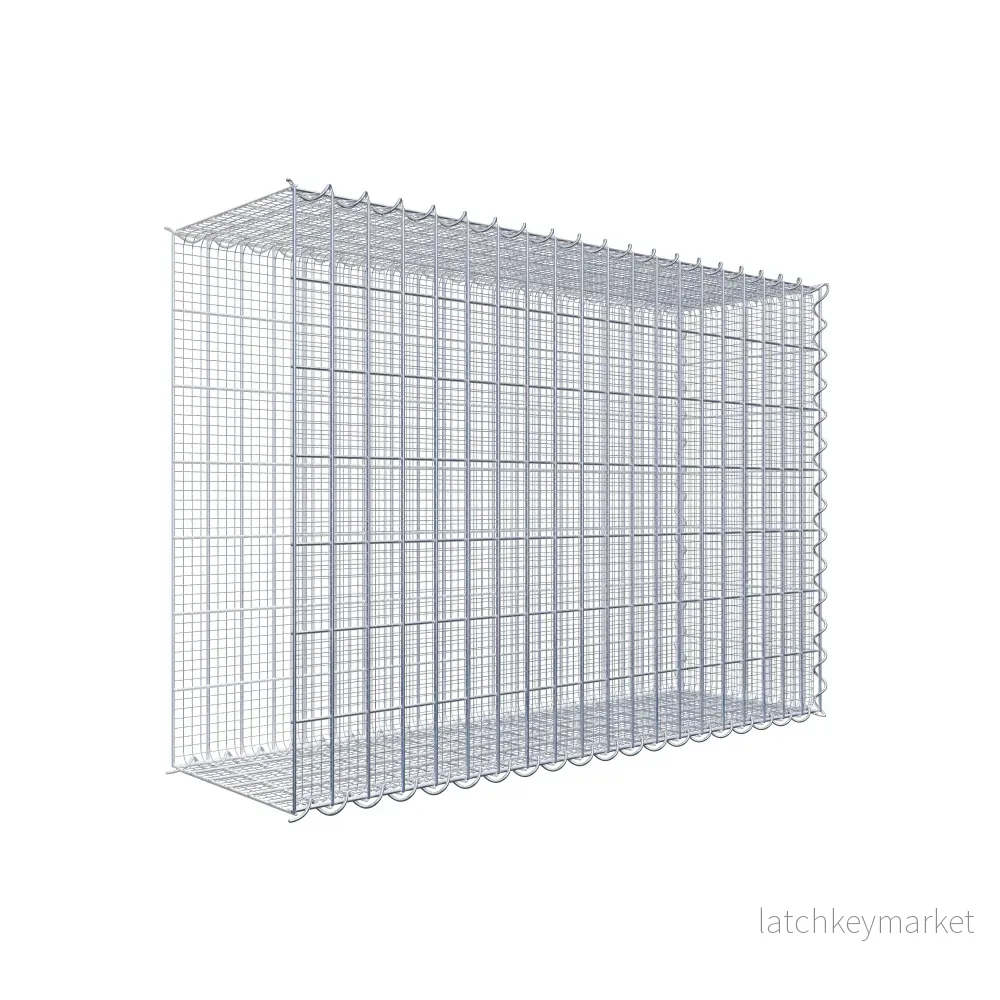 Sandodlingsgabion typ 2 100 cm x 70 cm x 30 cm (L x H x D), maskstorlek 5 cm x 10 cm, spiral
