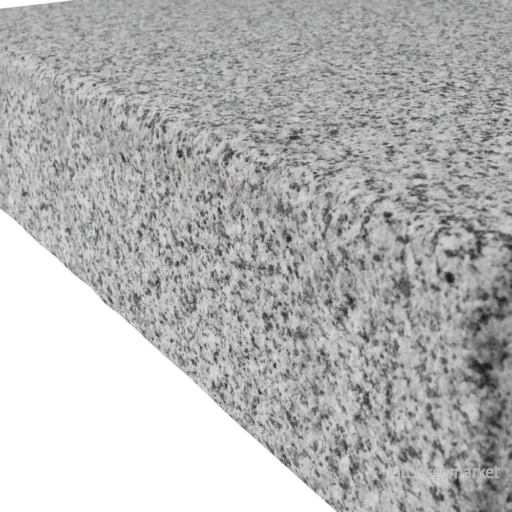 Stolptopp Bergama Granit Grå Modern 350x350x70 - Bild 3