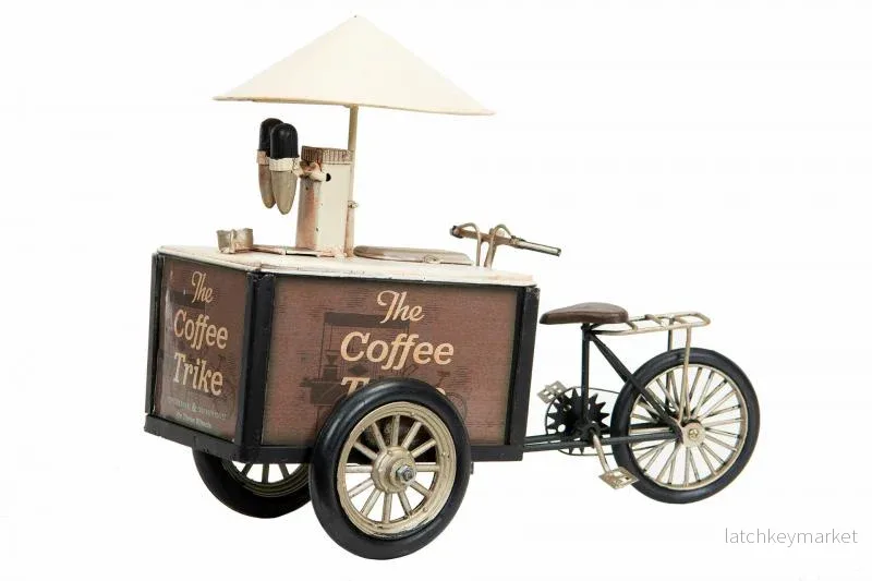 Dekoration Metalldekoration Cykel Kaffeshop Metall 27x13x17cm REA Dekoration Metalldekoration Cykel Kaffeshop Metall 27x13x17cm REA