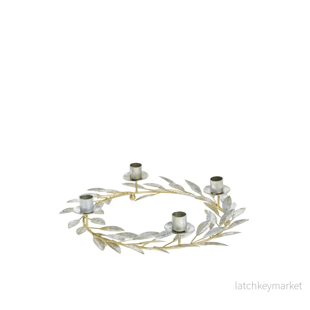 Olivia adventsljusstake H7 cm. silver Olivia adventsljusstake H7 cm. silver