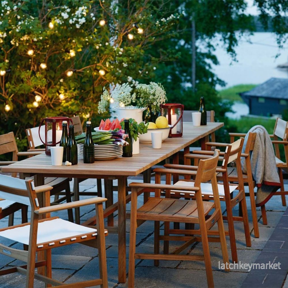 Djurö Matbord 200x85 cm - Teak - Bild 2