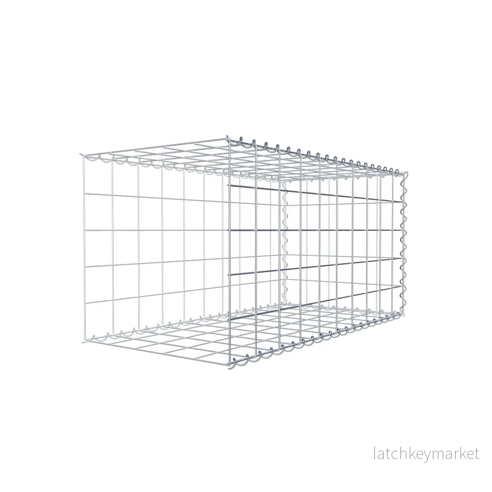 Extra gabion typ 2 100 cm x 50 cm x 50 cm (L x H x D), maskstorlek 10 cm x 10 cm, spiral - Bild 3