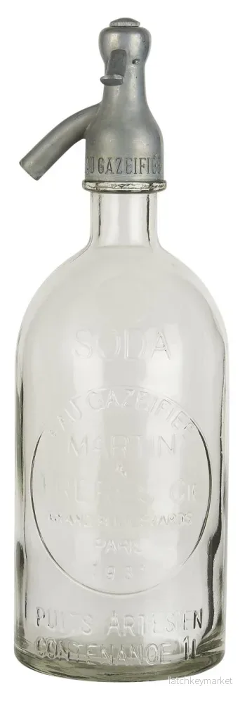 Sifonflaska Dekoration 1 liter H: 32 Ø: 10  REA