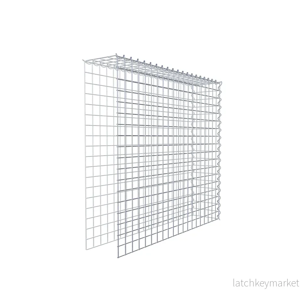 Extra gabion typ 4 100 cm x 90 cm x 20 cm (L x H x D), maskstorlek 5 cm x 5 cm, spiral - Bild 3