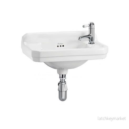 Burlington tvättställ Edwardian JR blandarhål höger Burlington tvättställ Edwardian JR blandarhål höger