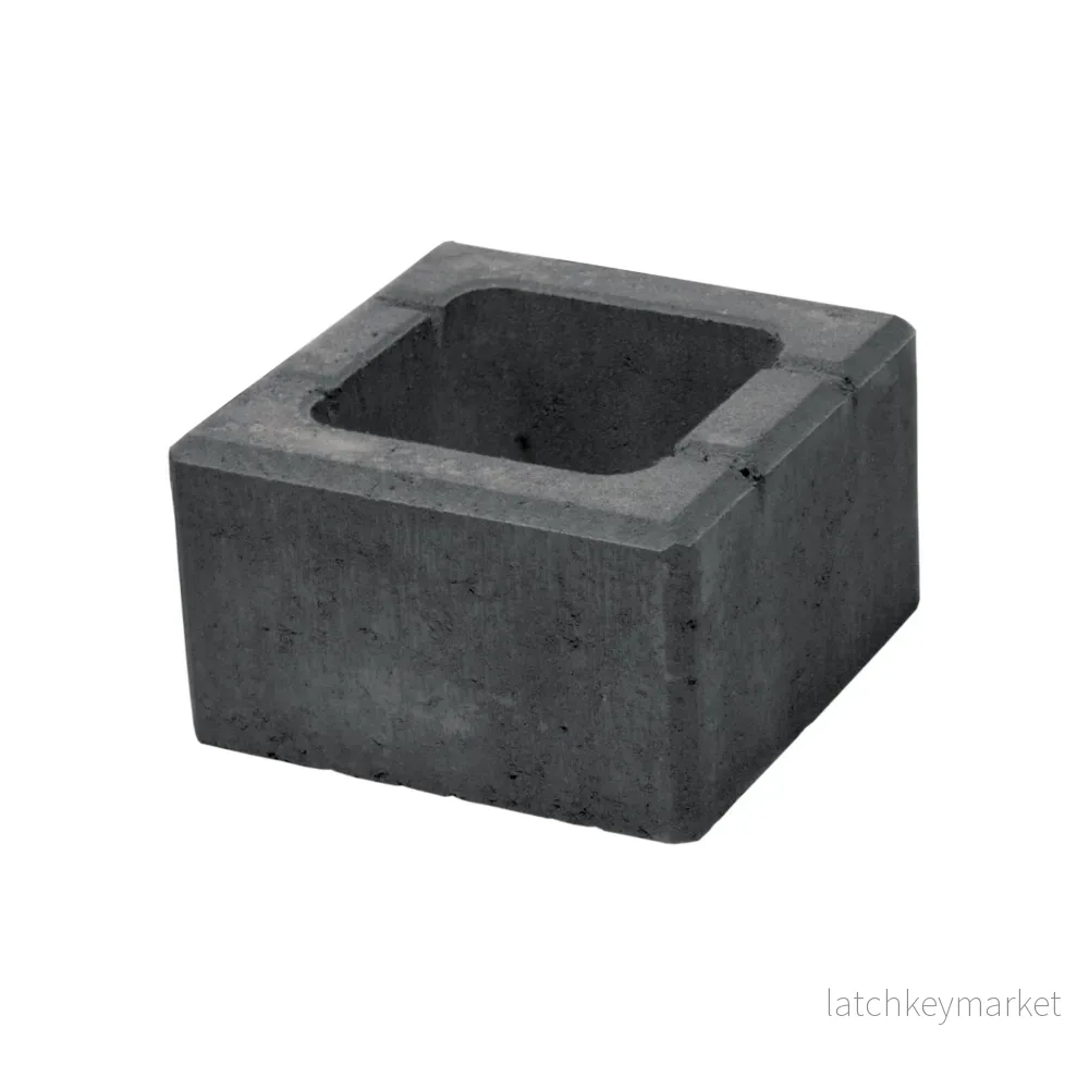 IGLO Pelarblock Antracit 284x284x170 - Bild 3