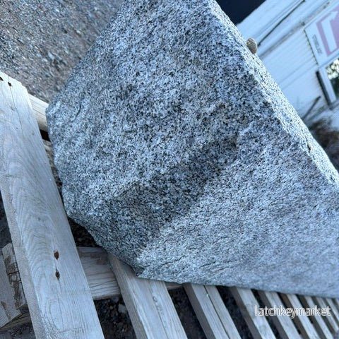 Granitstolpe UNIK Bergama Grå Rustik 1700x300x300 - Bild 2