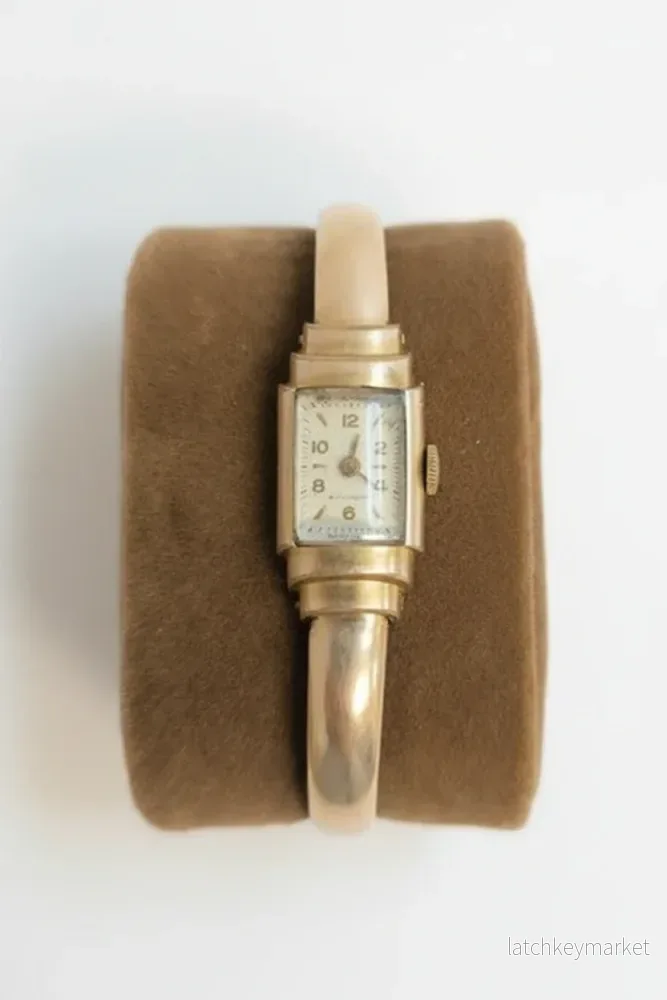 Vintage Schweiziskt Armbandsur Rolf Walz – Guldförgyllning 20 mikron