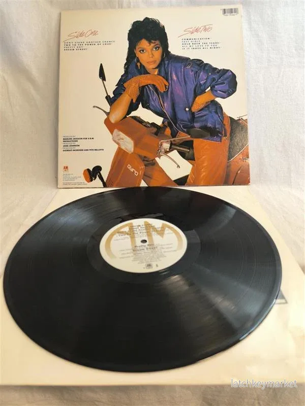 Janet Jackson – Dream Street (Vinyl, LP, Album, 1984) - Bild 3