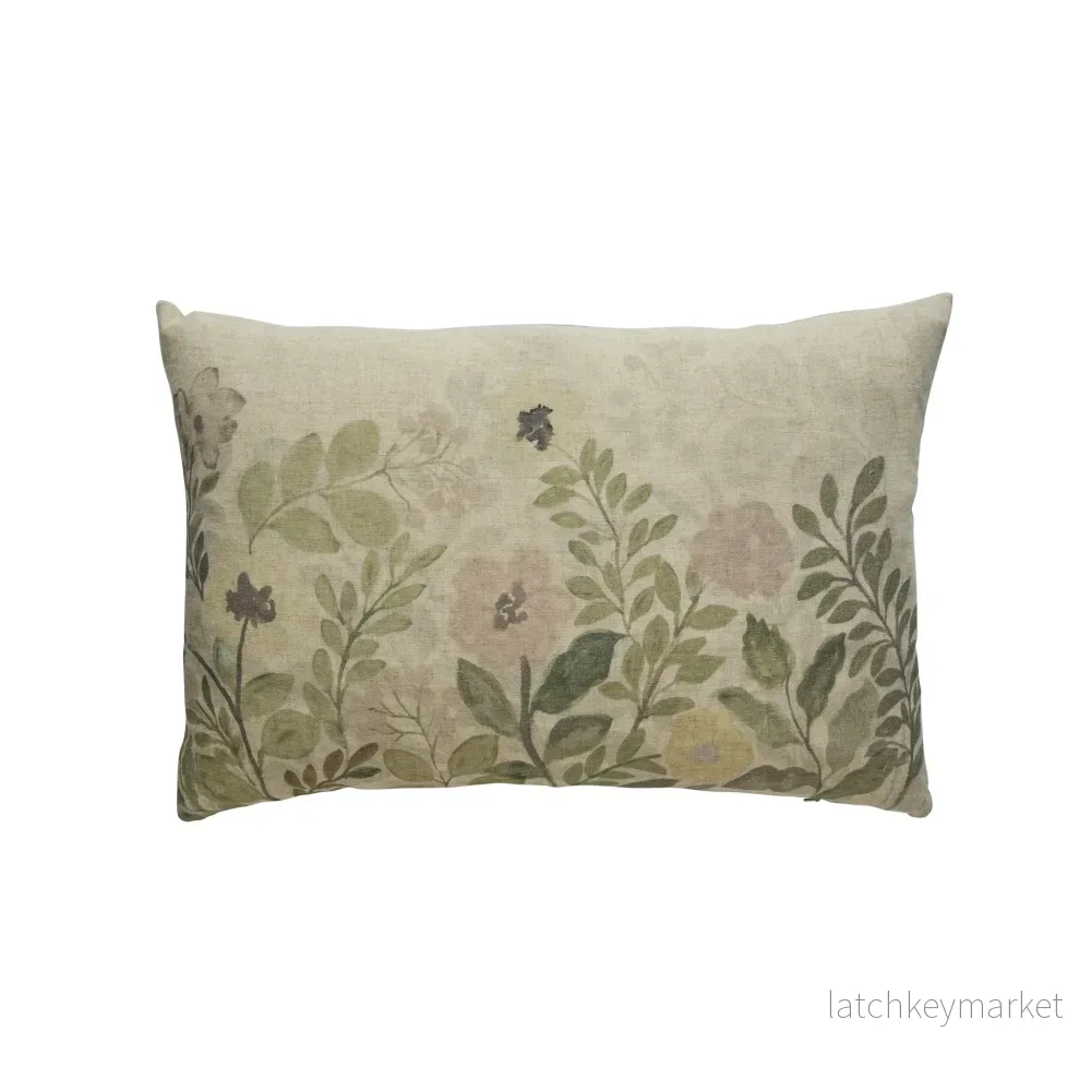 Valia kuddfodral 60x40 cm. Linne