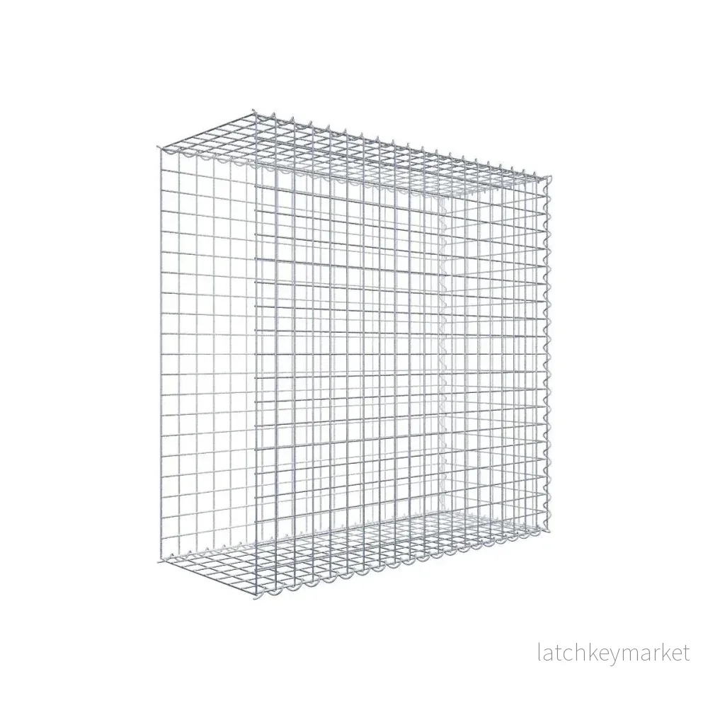 Extra gabion typ 2 100 cm x 100 cm x 40 cm (L x H x D), maskstorlek 5 cm x 5 cm, spiral Extra gabion typ 2 100 cm x 100 cm x 40 cm (L x H x D), maskstorlek 5 cm x 5 cm, spiral