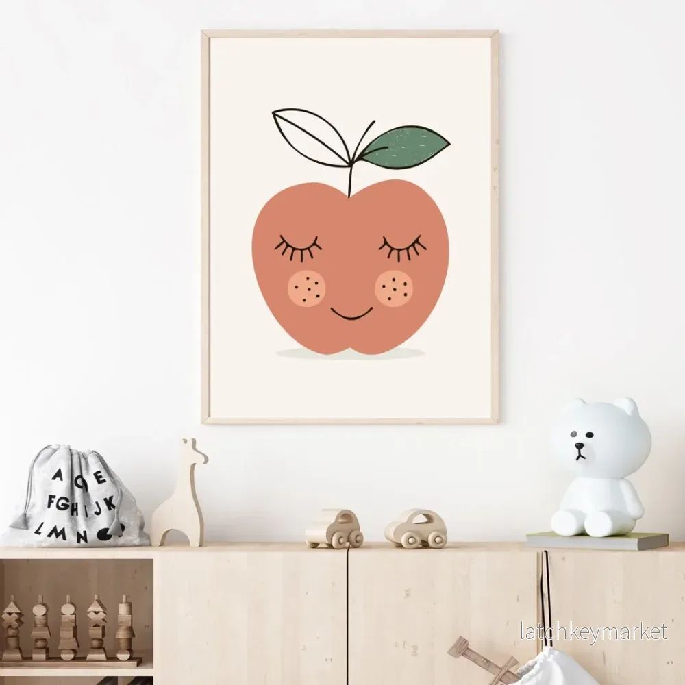 Barntavla - äpple - Bild 2