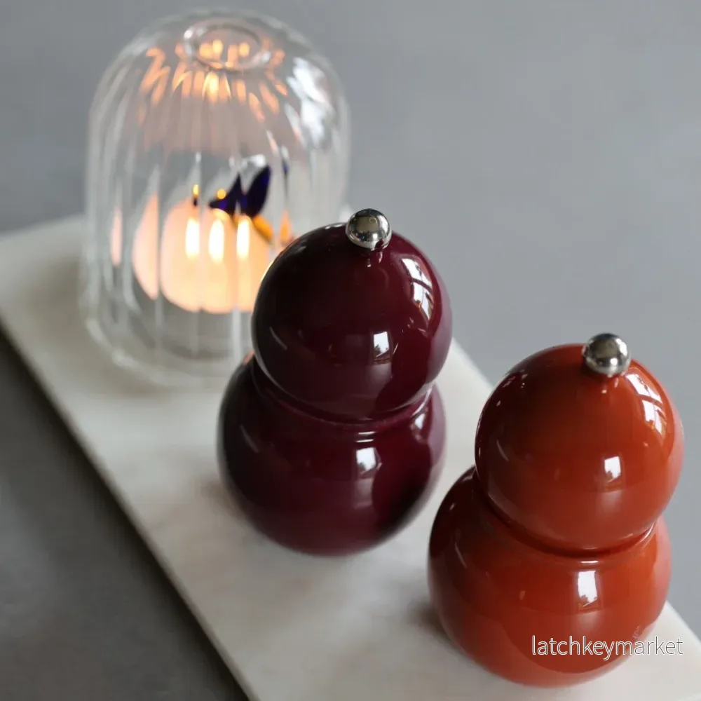 Small Bobbin Salt & Pepper Mill Orange - Bild 2