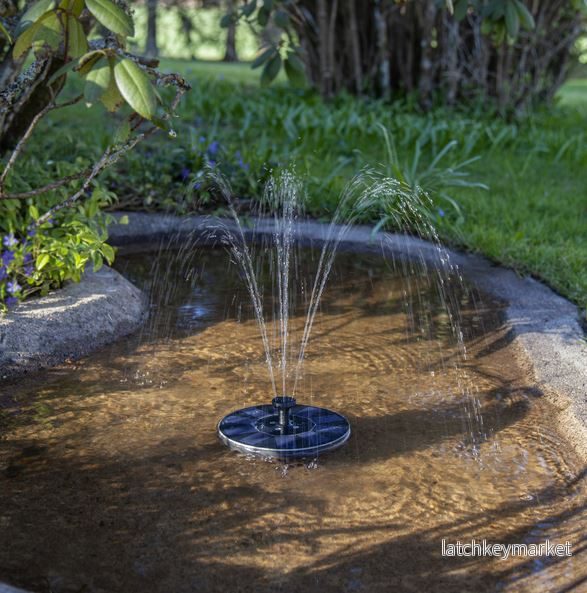 Trädgårdsbelysning DIV. Soldriven Fountain