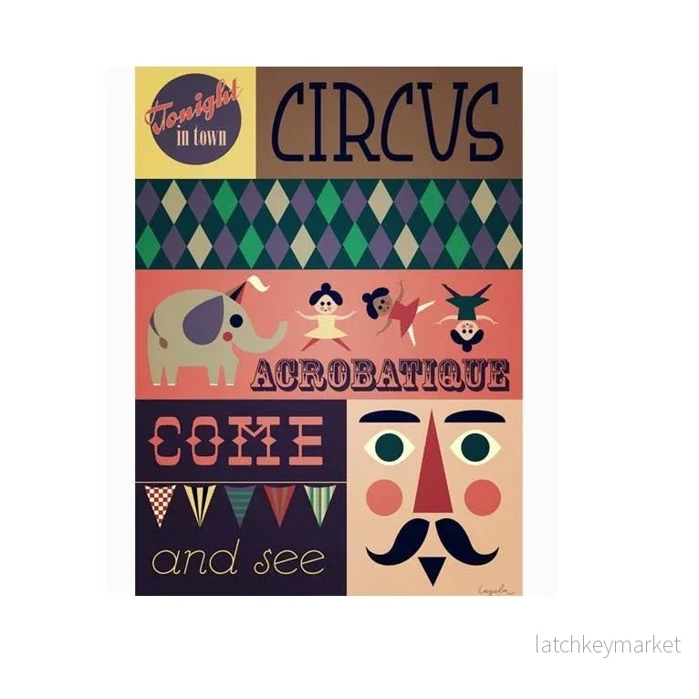 Poster Acrobatique 50×70 cm