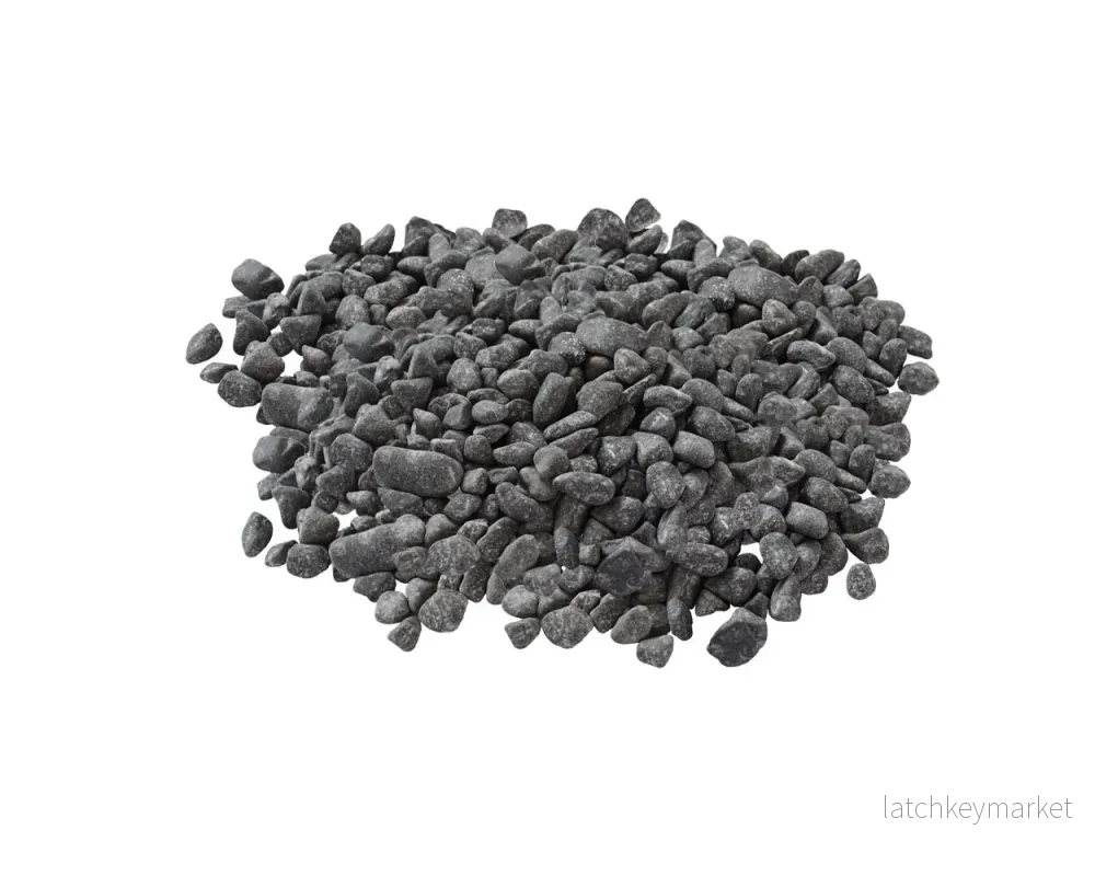 Dekorsten Tumlad Basalt Grafit 10-20 20kg Dekorsten Tumlad Basalt Grafit 10-20 20kg