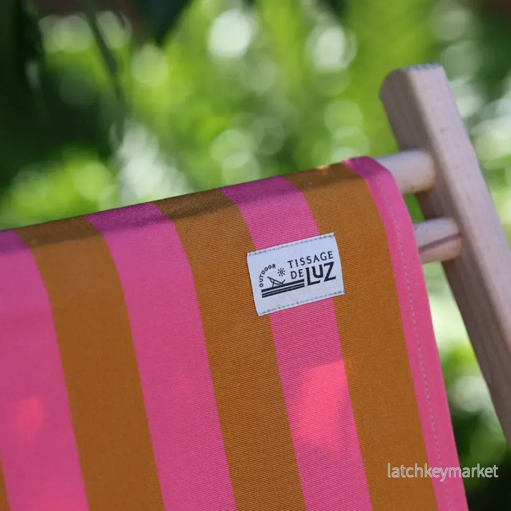 French Deckchair wood Hendaye - Bild 2
