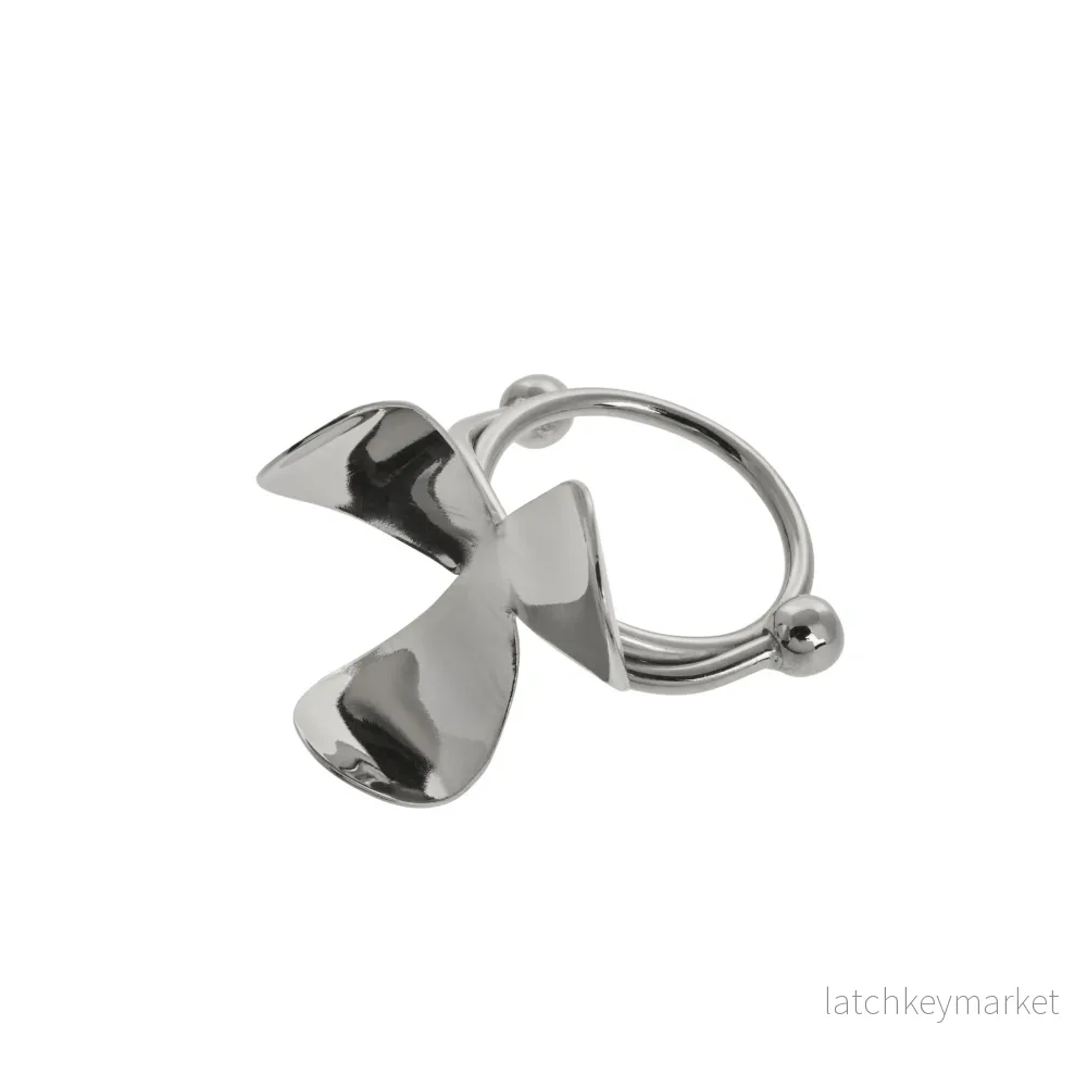 Sigrid servettring 5x2 cm. Silver - Bild 3