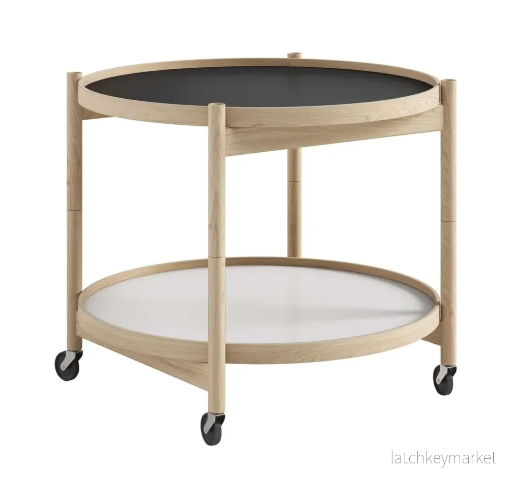 Bølling tray table 60 cm Natural Oak