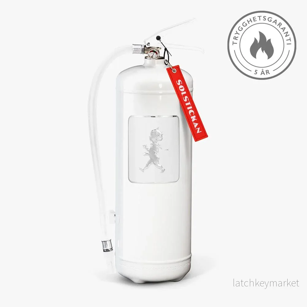 Solstickan Brandsläckare vit/silver 6 kg Solstickan Brandsläckare vit/silver 6 kg