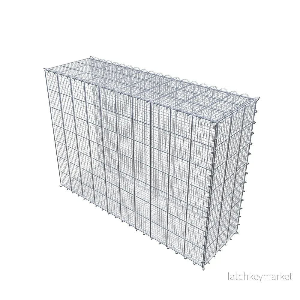 Sandodlingsgabion typ 2 100 cm x 70 cm x 30 cm (L x H x D), maskstorlek 10 cm x 10 cm, spiral - Bild 2