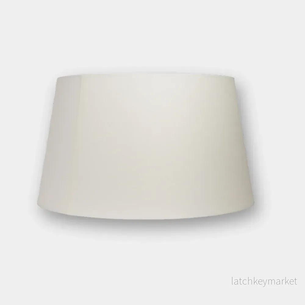 Lampskärm Basic Straight Vit D26 Lampskärm Basic Straight Vit D26